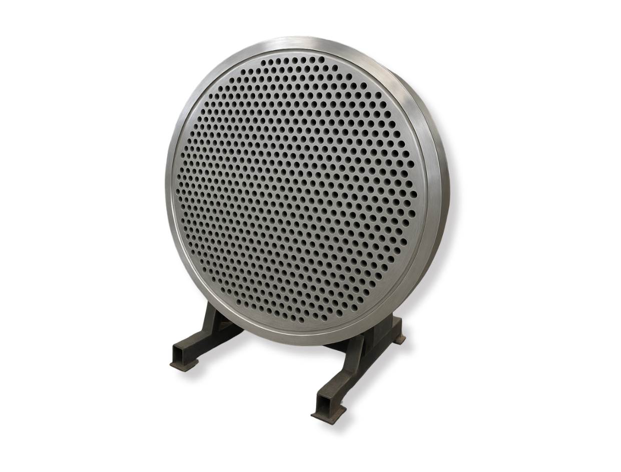 Tube Sheets at Shockwave Metalworking Technologies