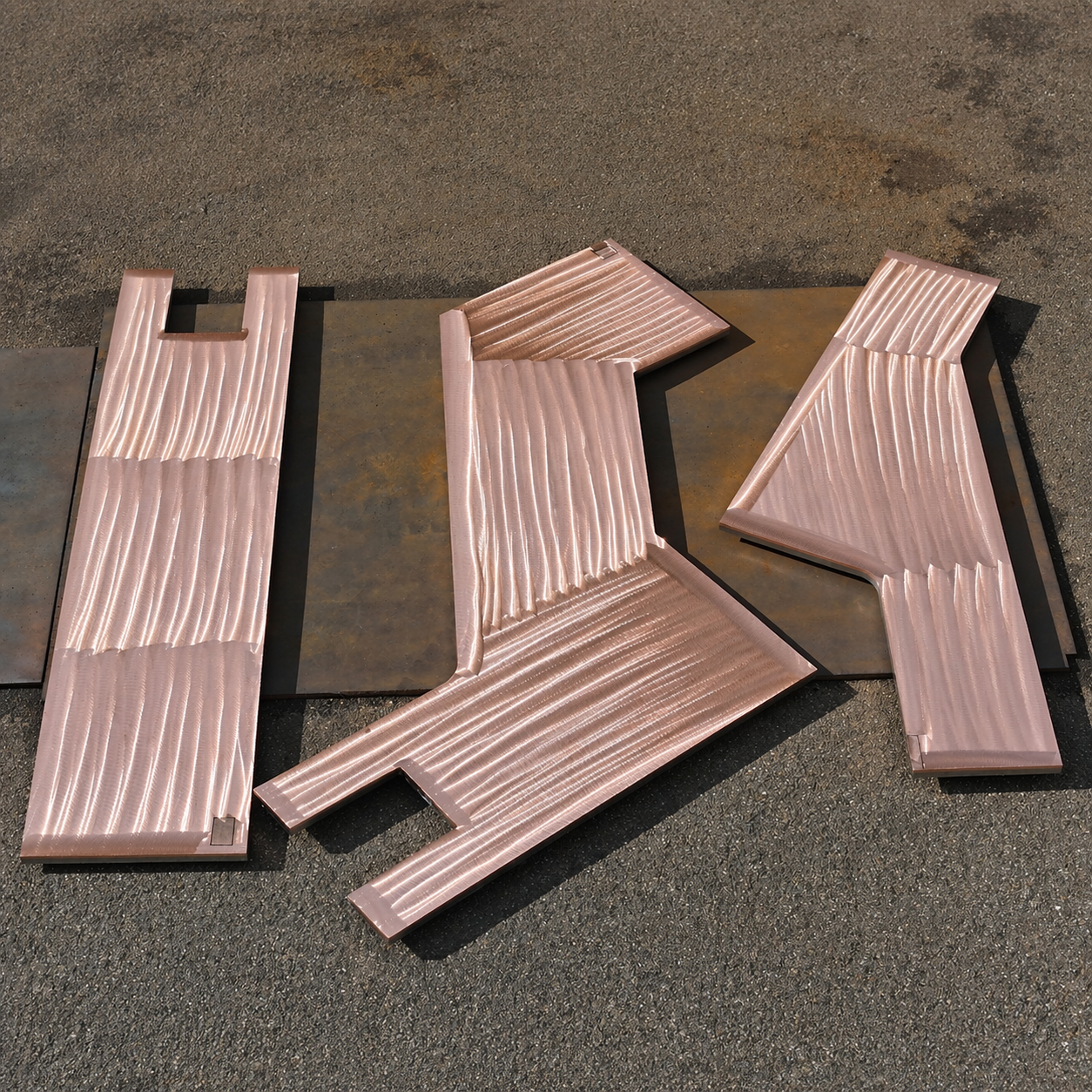 clad plates in different formats for dissimilar metal applications