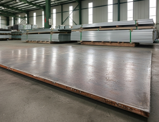 Clad plates manufactured by Explosion Bonding System at Shockwave Metalworking Technologies