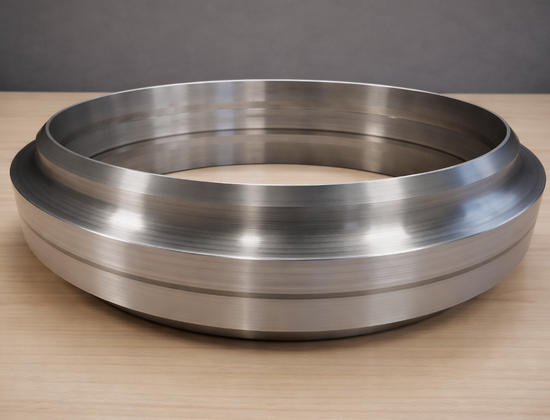 Cryoclad, a cryogenic trarnsitioin joint manufactured with Explosion Bonding at Shockwave Metalworking Technologies