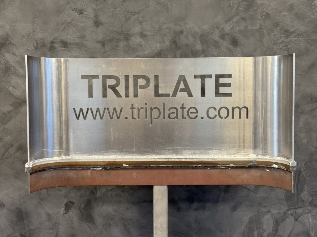 Triplate&reg; aluminium&ndash;steel structural transition joint strip made to MIL-J-24445A